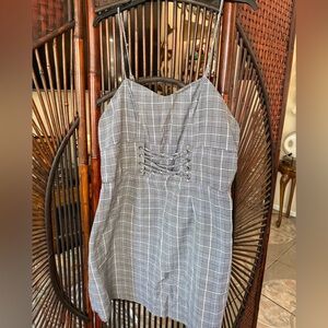 Black and white Mini Dress